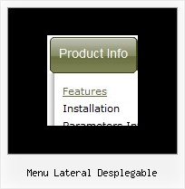 Menu Lateral Desplegable Javascript Sample Menu Programs