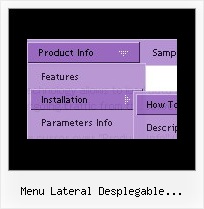 Menu Lateral Desplegable Javascript Javascript Page Setup