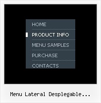 Menu Lateral Desplegable Javascript Javascript Tab Cascading Menu