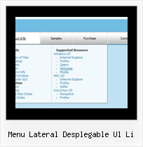 Menu Lateral Desplegable Ul Li Navigation Bar Submenus Tutorial