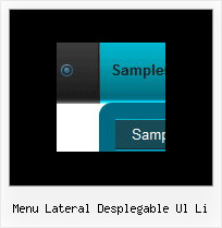 Menu Lateral Desplegable Ul Li Floating Vertical Menu