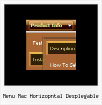 Menu Mac Horizopntal Desplegable Dhtml Select Sample
