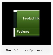 Menu Multiples Opciones Desplegable Html Pop Up Menu Html