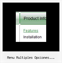 Menu Multiples Opciones Desplegable Html List Menu Javascript Code