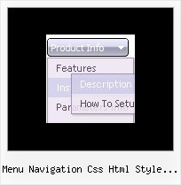 Menu Navigation Css Html Style Win7 Tutorial Drag Drop Javascript