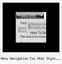 Menu Navigation Css Html Style Win7 Download Dhtml Samples