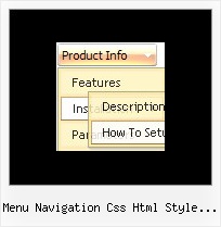 Menu Navigation Css Html Style Win7 Create Submenus Using Javascript