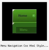 Menu Navigation Css Html Style Win7 Javascript Rollover Dropdown
