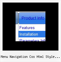 Menu Navigation Css Html Style Win7 Floating