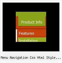 Menu Navigation Css Html Style Win7 Dhtml Context Right Click Menu