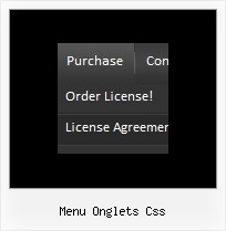 Menu Onglets Css Menus Website
