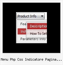 Menu Php Css Indicatore Pagina Visitata Javascript Basic Multiple Pull Down Menu