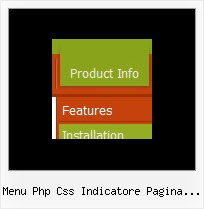 Menu Php Css Indicatore Pagina Visitata Dynamic Html Menu Templates