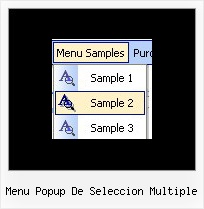 Menu Popup De Seleccion Multiple Cross Frame Drag And Drop