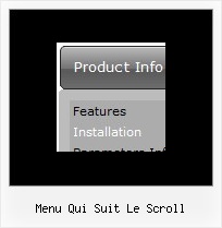 Menu Qui Suit Le Scroll Web Form And Drag And Drop