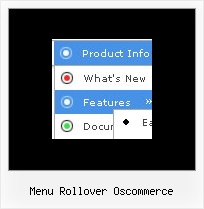 Menu Rollover Oscommerce Website Tab Menu Script