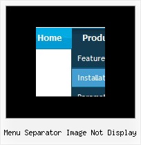 Menu Separator Image Not Display Javascript Popup Menu Editor