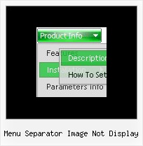 Menu Separator Image Not Display Javascript Sliding Windows