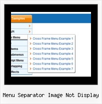 Menu Separator Image Not Display Website Navigation