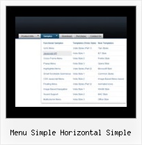 Menu Simple Horizontal Simple Menu Xml Horizontal