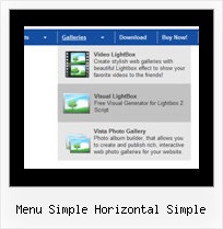 Menu Simple Horizontal Simple Tutorial Menu Deroulant Html Vertical