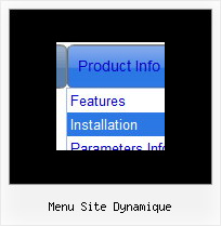 Menu Site Dynamique Javascript Hover Dropdown Menu