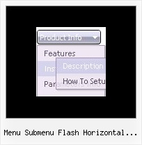 Menu Submenu Flash Horizontal Ejemplos Dynamic Menus Jscript