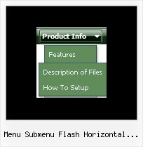Menu Submenu Flash Horizontal Ejemplos Create Javascript Horizontal Menu
