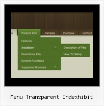 Menu Transparent Indexhibit Creating An Html Menu