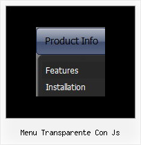 Menu Transparente Con Js Javascript Menus Code