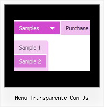 Menu Transparente Con Js Javascript Menu Creation