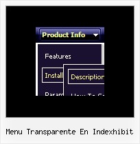 Menu Transparente En Indexhibit Menu Em Dhtml