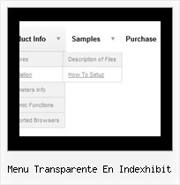 Menu Transparente En Indexhibit Javascript Vertical Expanding Menu
