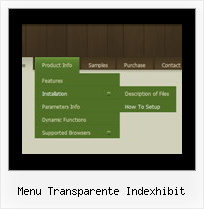 Menu Transparente Indexhibit Cool Dhtml Menu