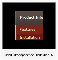 Menu Transparente Indexhibit Javascript Text Animation Layers