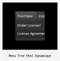 Menu Tree Html Dynamique Horizontal Menu In Dhtml