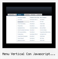 Menu Vertical Con Javascript Ejemplos Javascript Menu Mouseover