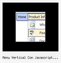 Menu Vertical Con Javascript Ejemplos Disable Menu Item Web Menu Javascript