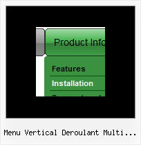 Menu Vertical Deroulant Multi Niveaux Dynamic Menu And Cross Over Frames