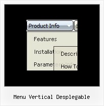 Menu Vertical Desplegable Menu Bars And Icons In Java