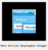 Menu Vertical Desplegable Blogger Vertical Menu Code