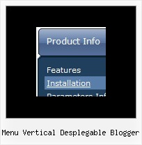 Menu Vertical Desplegable Blogger In Javascript