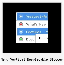 Menu Vertical Desplegable Blogger Vertical Menu In Html