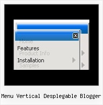 Menu Vertical Desplegable Blogger Dhtml Sliding Menu