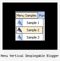 Menu Vertical Desplegable Blogger Menu Javascript Style Windows