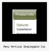Menu Vertical Desplegable Css Relative Javascript Menu