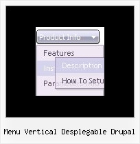 Menu Vertical Desplegable Drupal Transparent Dropdown Menu Javascript