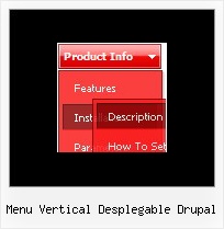 Menu Vertical Desplegable Drupal Script Mouse Over Menu