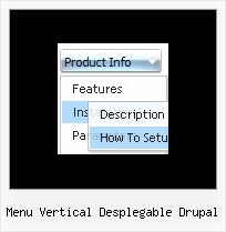 Menu Vertical Desplegable Drupal Sliding Menu Java
