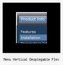 Menu Vertical Desplegable Flex Source Code Popup Menu